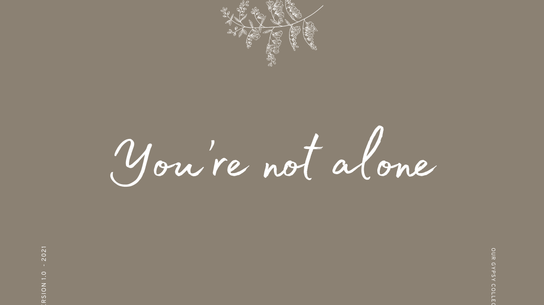 You're not alone