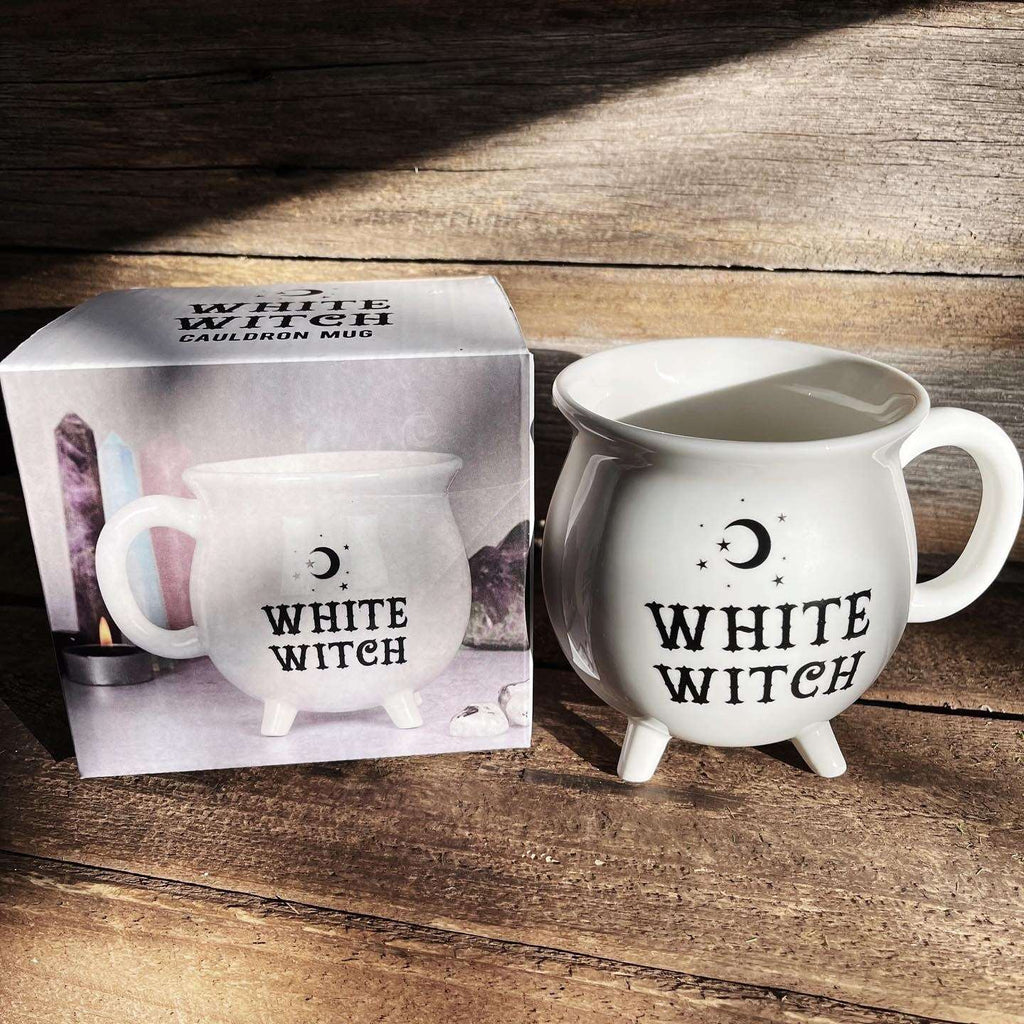 White Witch Cauldron Mug